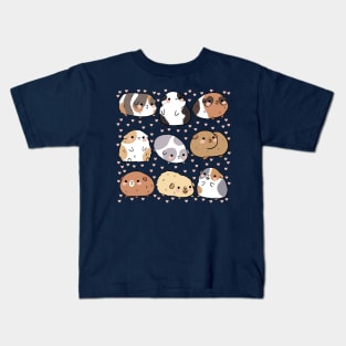 Cute Guinea Pigs illustration Kids T-Shirt